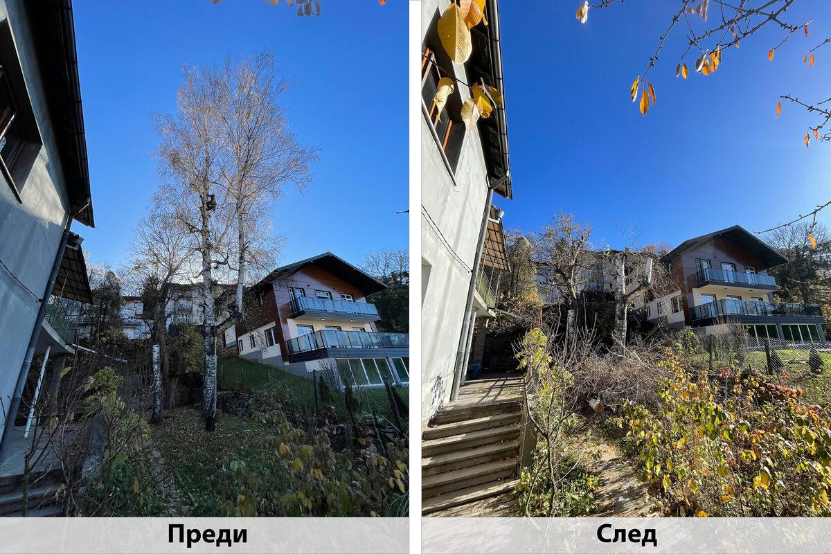 Рязане до жилищна сграда